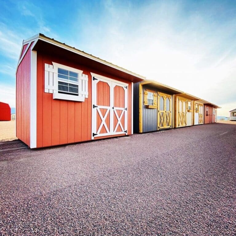 storage sheds delivered to your house