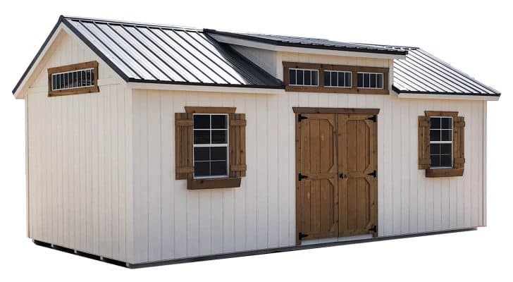 a studio gable style shed