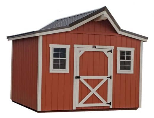 A western style storage shed