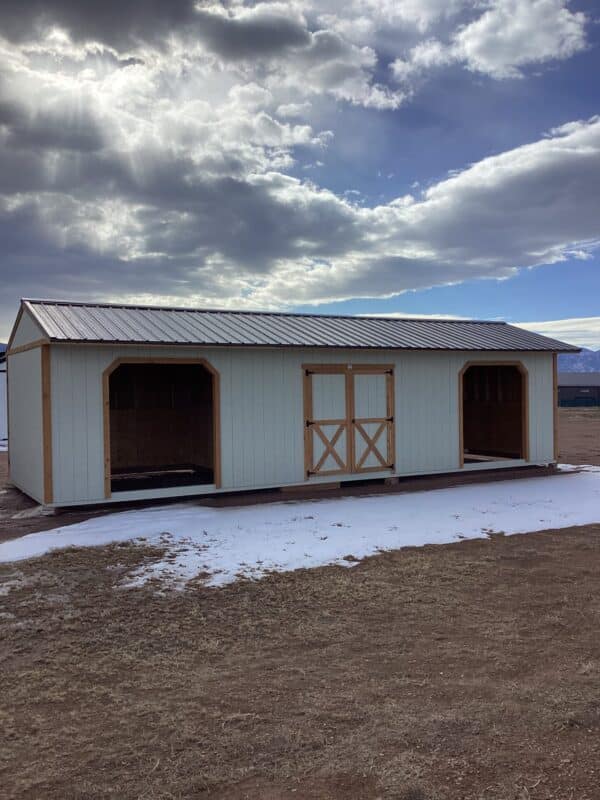 12x36 Loafing Shed w/Tackroom