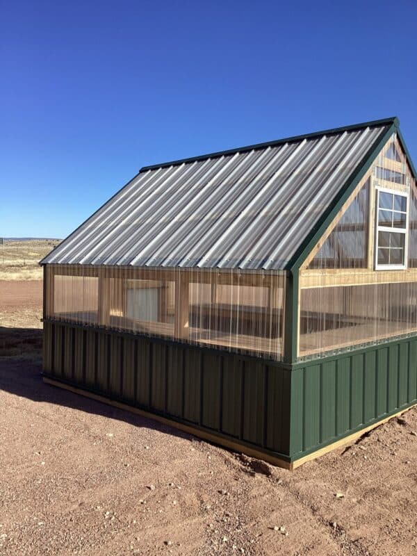 10x12 Green House - Image 4