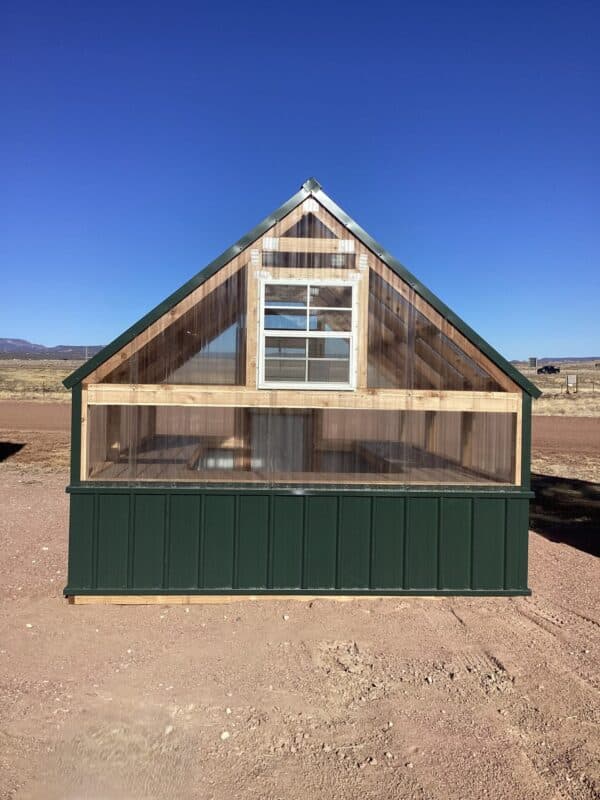 10x12 Green House - Image 5